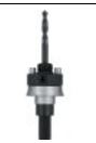 DEWALT DW1803 Heavy Duty 7/16-Inch Shank Quick Change Mandrel (Fits Hole Saws 1-1/4-Inch - 6-Inch)