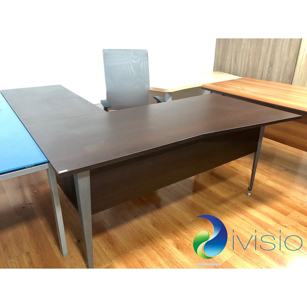 [EVO-01] Escritorio EVO Melamina en &quot;L&quot; (220x180x72h) 25mm