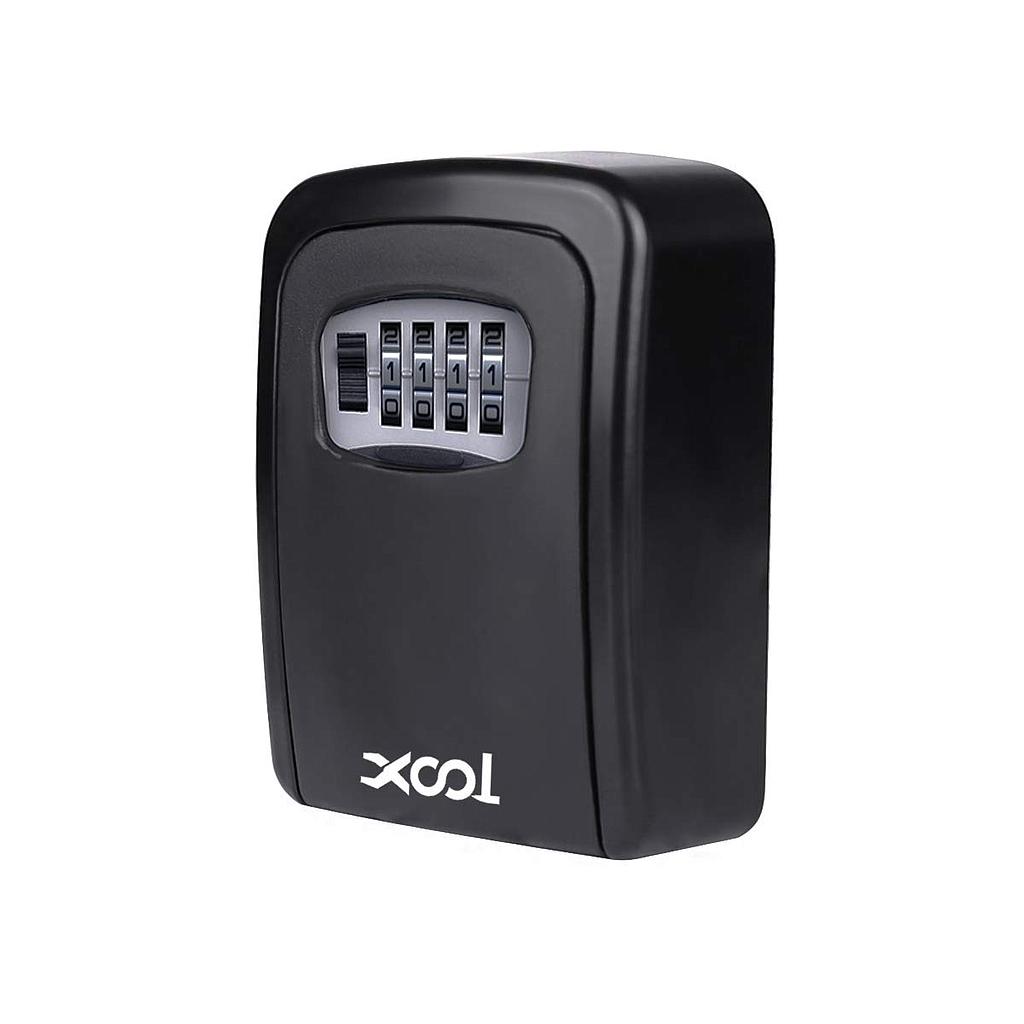 Key Lock Box, House Key Storage Lock Box with 4 Digits Combination Outdoor