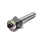 1/8'' Cutting Radius Woodworking Roundover Bit Router Cutting Tool 1/4''x1/4''