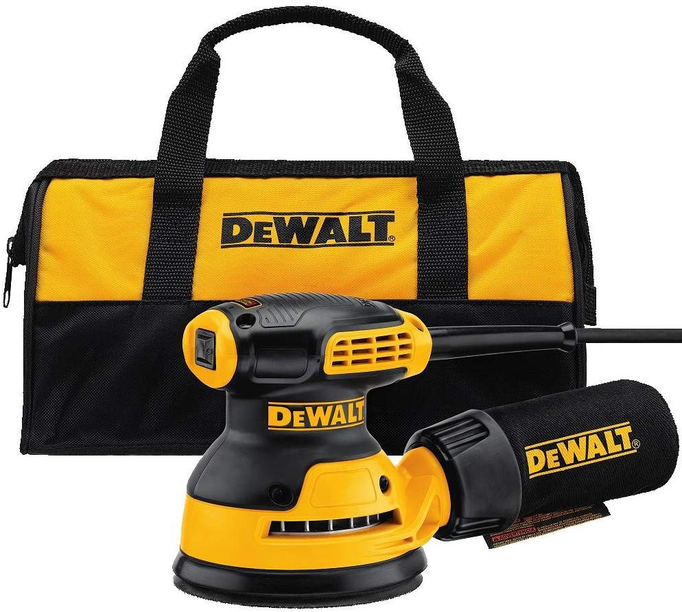 [DWE6421K] DEWALT Random Orbit Sander, 5-Inch