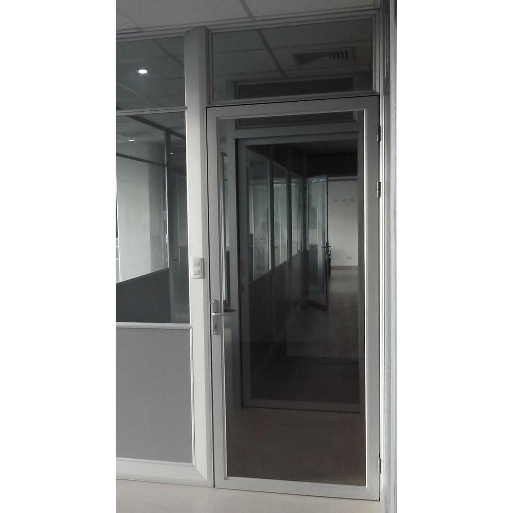 Puerta - Marco Alum C,Vidrio (90x210)